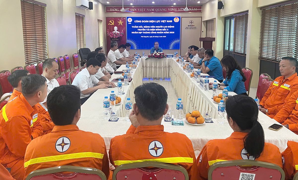 Tháng Công nhân 2026: Lan tỏa sự sẻ chia tới người lao động Truyền tải điện Đông Bắc 3 2