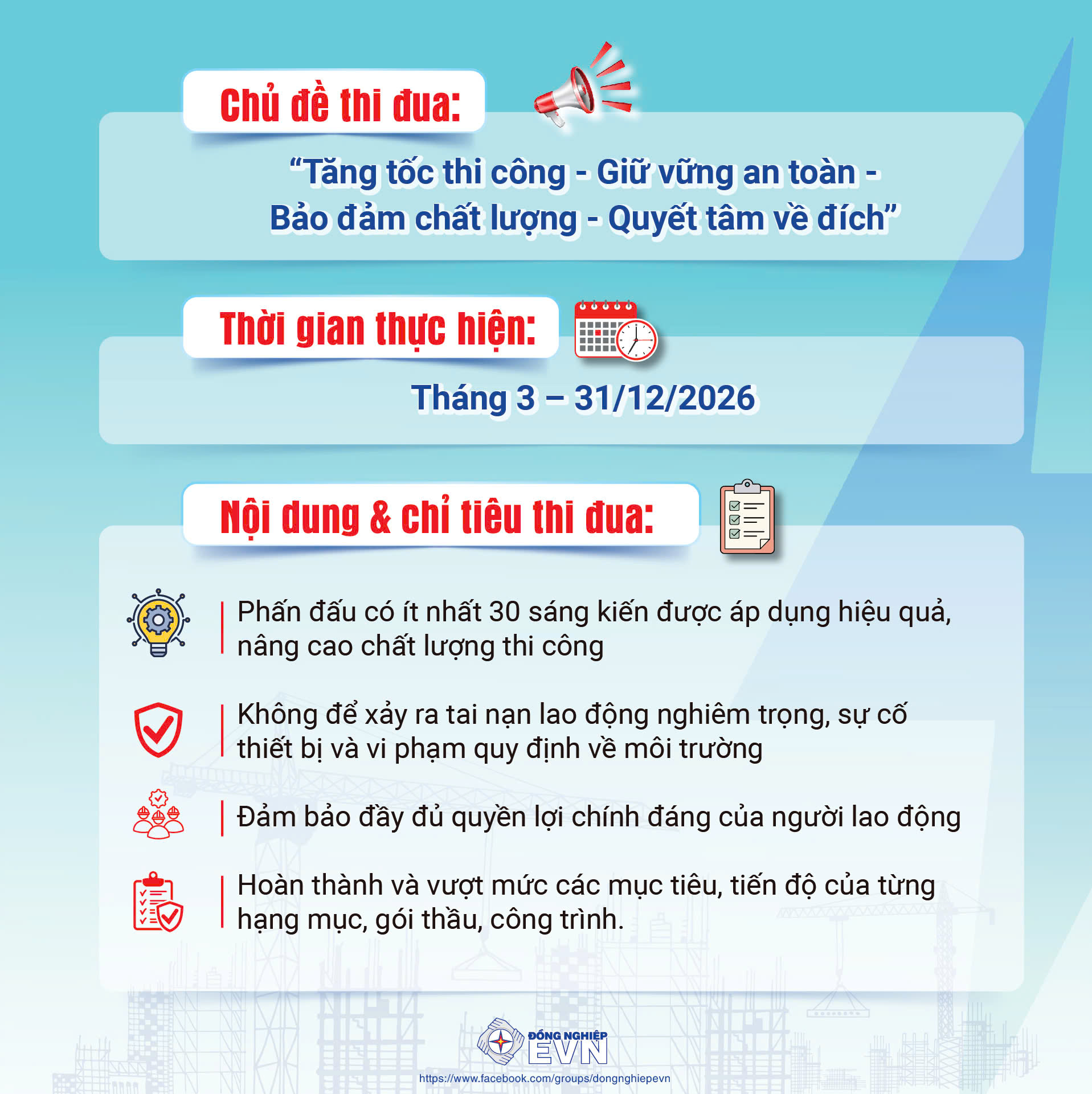 Thi đua đẩy nhanh tiến độ các công trình nguồn điện trọng điểm năm 2026 2