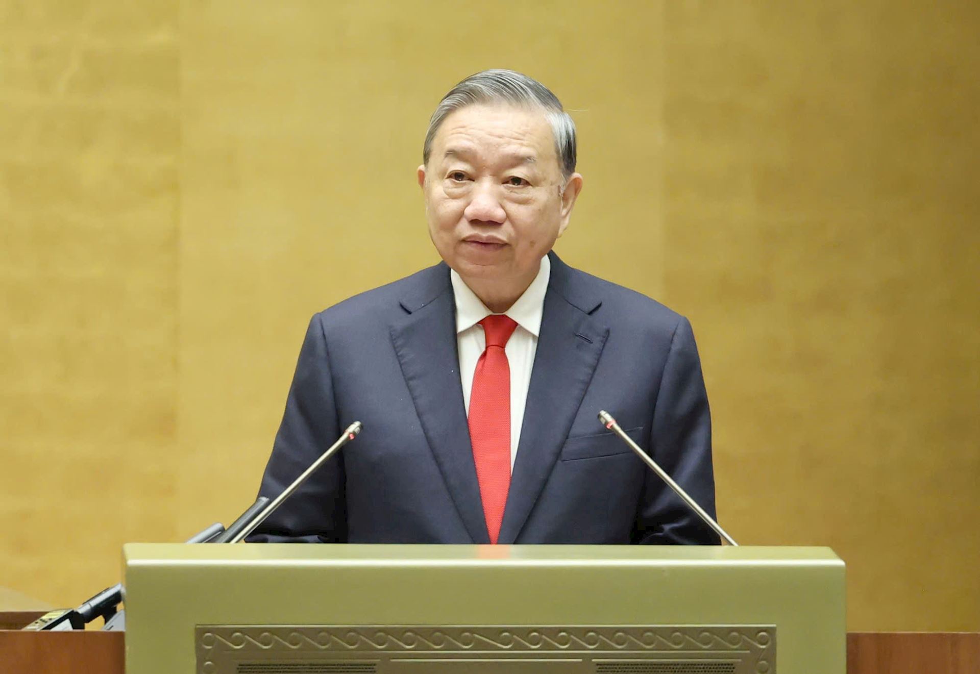 Toàn văn phát biểu chỉ đạo của Tổng Bí thư Tô Lâm tại Hội nghị toàn quốc quán triệt, triển khai Nghị quyết số 79 và 80 của Bộ Chính trị