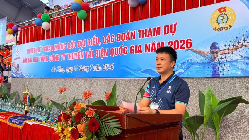 TỔNG CÔNG TY TRUYỀN TẢI ĐIỆN QUỐC GIA TỔ CHỨC HỘI THI BƠI CNVCLĐ NĂM 2026