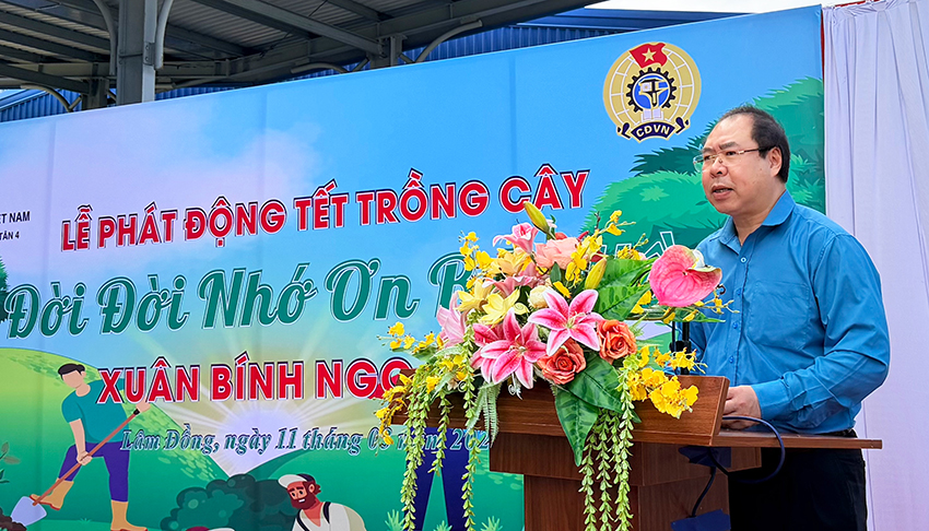 Vĩnh Tân 4: gieo mầm xanh trên vùng đất nắng gió khô cằn – khởi động Lễ phát động 