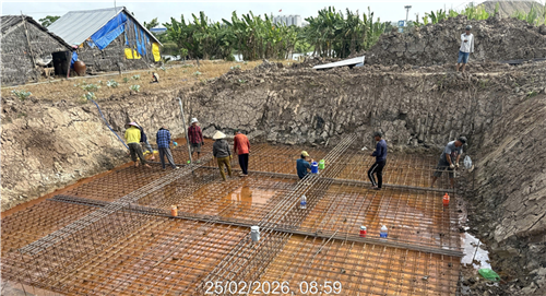 Những ngày đầu năm trên công trường các dự án lưới điện tại miền Nam