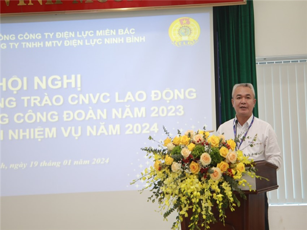 Công đoàn PC Ninh Bình tổng kết phong trào CNVC-LĐ và hoạt động công đoàn năm 2023