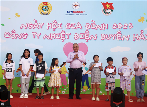 Ngày hội Gia đình Công ty Nhiệt điện Duyên Hải: Gắn kết yêu thương – Ươm mầm tương lai