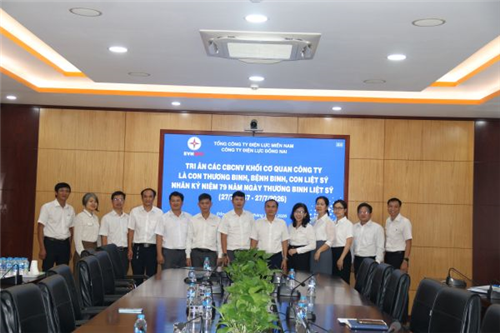 Tri ân người có công – Nét đẹp văn hóa nghĩa tình của CBCNV PC Đồng Nai