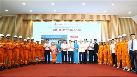 EVNNPT tổ chức Hội thi và vinh danh 40 an toàn vệ sinh viên giỏi cấp Tổng công ty năm 2026