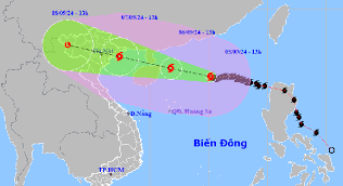 Các cấp Công đoàn phối hợp chặt chẽ với chuyên môn triển khai ứng phó cơn bão số 3