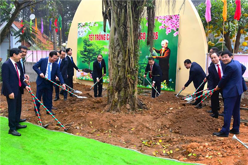 EVNHANOI tổ chức Lễ phát động “Tết trồng cây” Xuân Bính Ngọ 2026