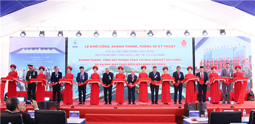 EVN khởi công và khánh thành nhiều dự án, công trình quy mô lớn