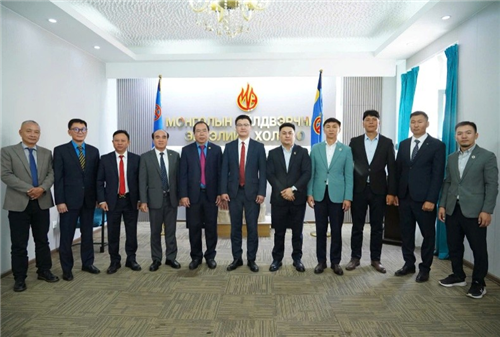Công đoàn Điện lực Việt Nam thăm và làm việc tại Mông Cổ 