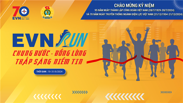 Giải chạy Online “Chung bước - Đồng lòng - Thắp sáng niềm tin”