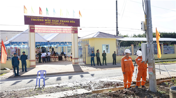 Đảm bảo nguồn điện cho các khu dân vùng biên giới huyện Bù Đốp tỉnh Bình Phước