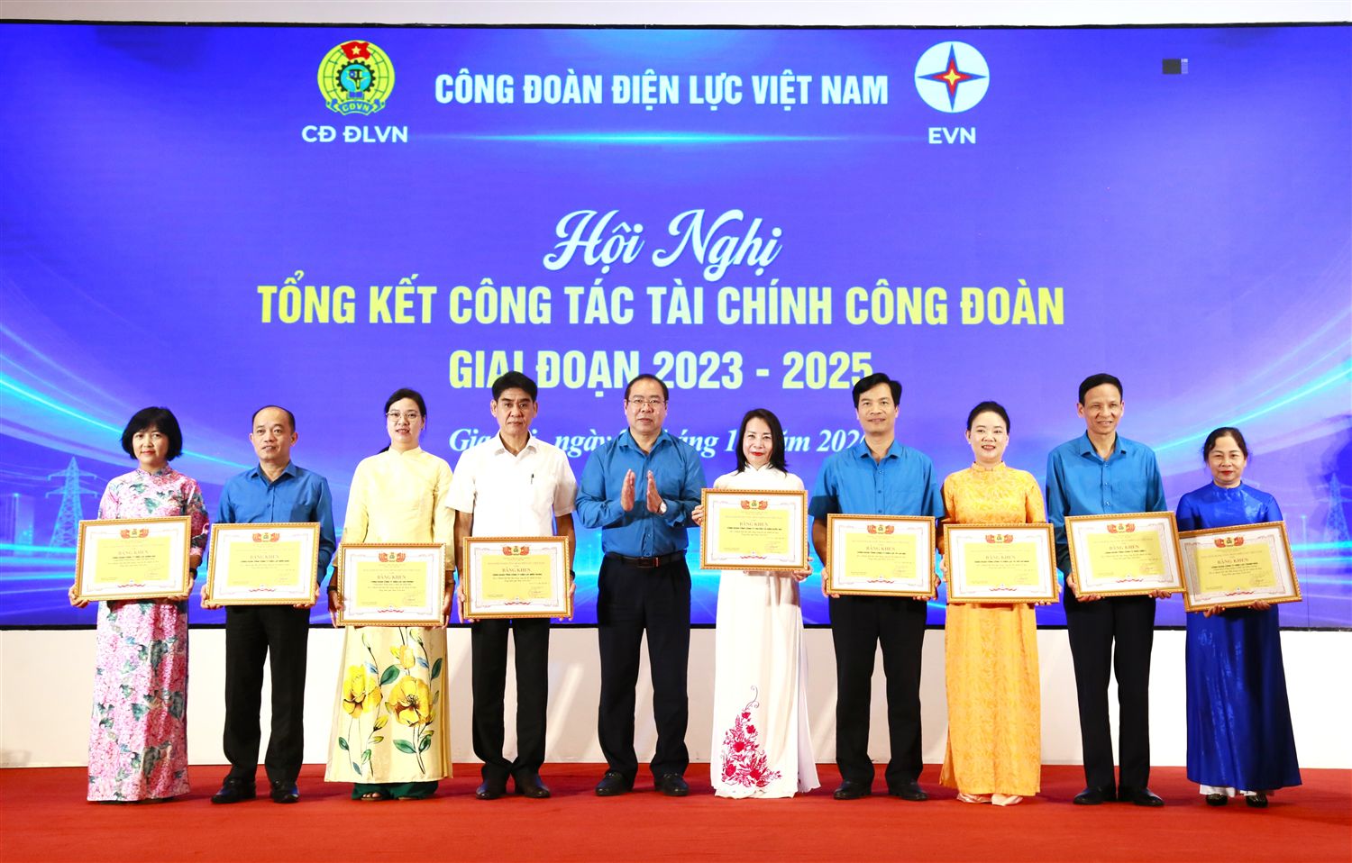 Công đoàn Điện lực Việt Nam tổng kết công tác tài chính giai đoạn 2023–2025