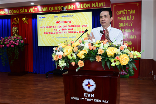 Công ty thủy điện Ialy tổ chức Hội nghị Điển hình tiên tiến và Tuyên dương Người lao động tiêu biểu năm 2025
