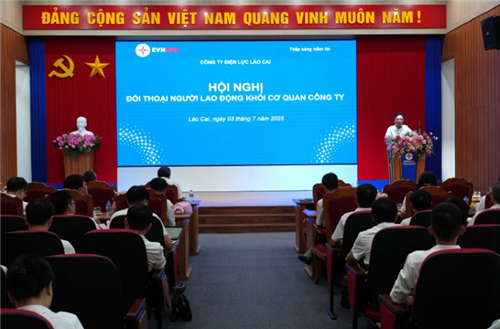 PC Lào Cai tổ chức Hội nghị đối thoại với người lao động sau sáp nhập: Lắng nghe – Đồng hành – Phát triển