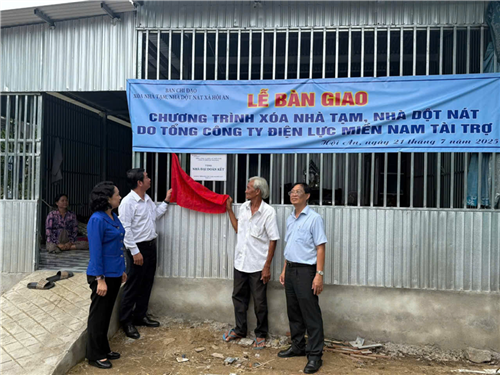 Hỗ trợ nhà ở cho người nghèo “Lan tỏa yêu thương, sẻ chia trách nhiệm với cộng đồng”