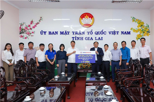 Công ty Thủy điện An Khê – Ka Nak ủng hộ 2 tỷ đồng hỗ trợ đồng bào lũ lụt Gia Lai