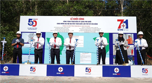 EVNSPC khởi công, khánh thành hàng loạt công trình chào mừng Đại hội đại biểu toàn quốc lần thứ XIV của Đảng