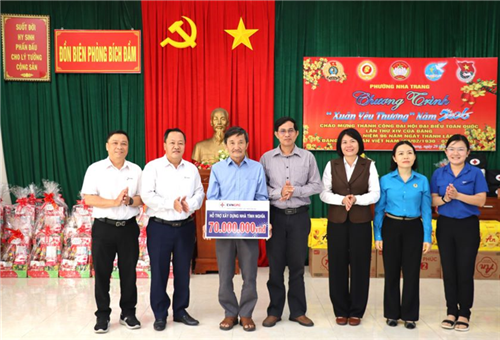 KHPC đồng hành chương trình “Xuân yêu thương” năm 2026 tại đảo Bích Đầm