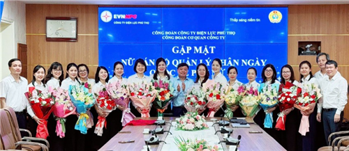 Điểm tựa vững chắc cho những đóa hoa kiên cường tại Công ty Điện lực Phú Thọ
