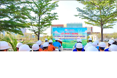 CÔNG TY NHIỆT ĐIỆN VĨNH TÂN NGÀY CÀNG XANH SẠCH ĐẸP