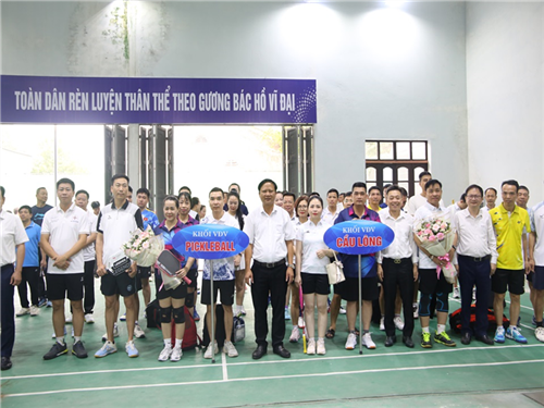 Hội thao Công ty Điện lực Ninh Bình lần thứ I: Gắn kết sức mạnh, lan tỏa tinh thần đoàn kết