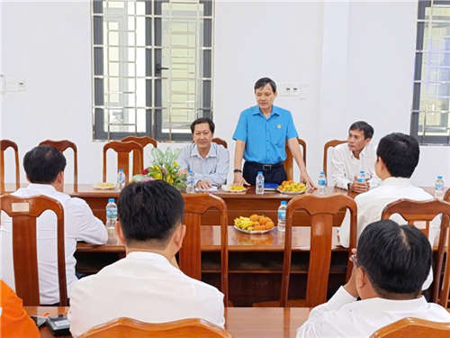 Công đoàn EVNSPC thăm hỏi, động viên người lao động tại các đơn vị Công ty Điện lực An Giang