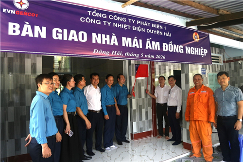 Công đoàn các cấp tăng cường chăm lo người lao động tại Công ty Nhiệt điện Duyên Hải nhân Tháng Công nhân năm 2026