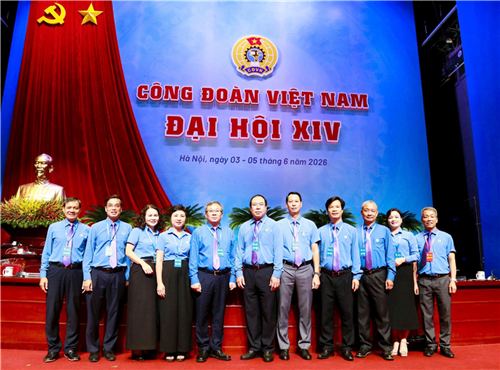 Đoàn Đại biểu Công đoàn Điện lực Việt Nam tham dự Đại hội XIV Công đoàn Việt Nam
