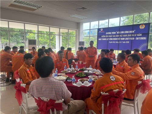 Công ty Nhiệt điện Duyên Hải tổ chức “Bữa cơm Công đoàn” năm 2026, lan tỏa tinh thần gắn kết người lao động