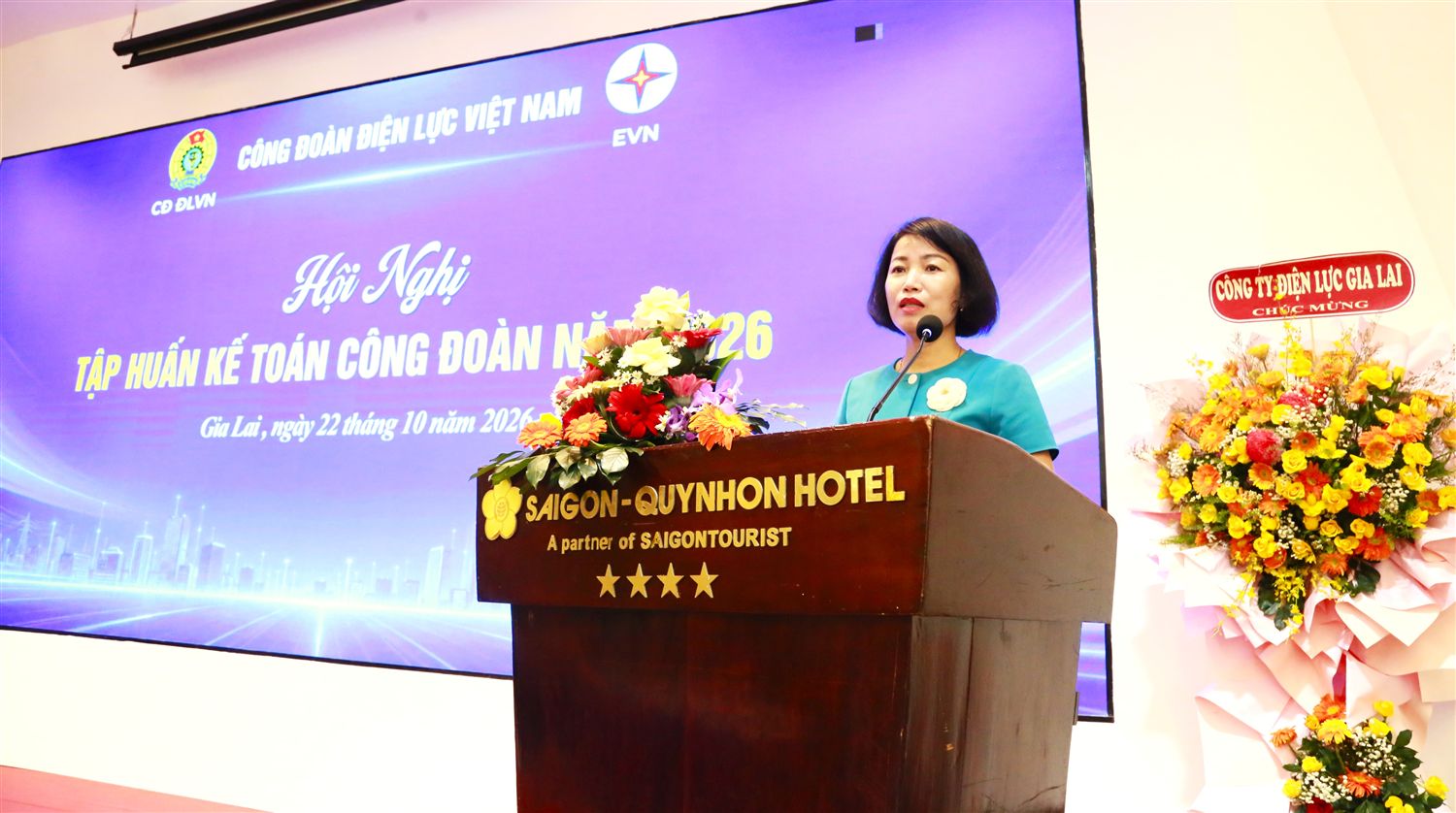 Hơn 250 cán bộ kế toán thuộc Công đoàn Điện lực Việt Nam được tập huấn công tác tài chính, kế toán