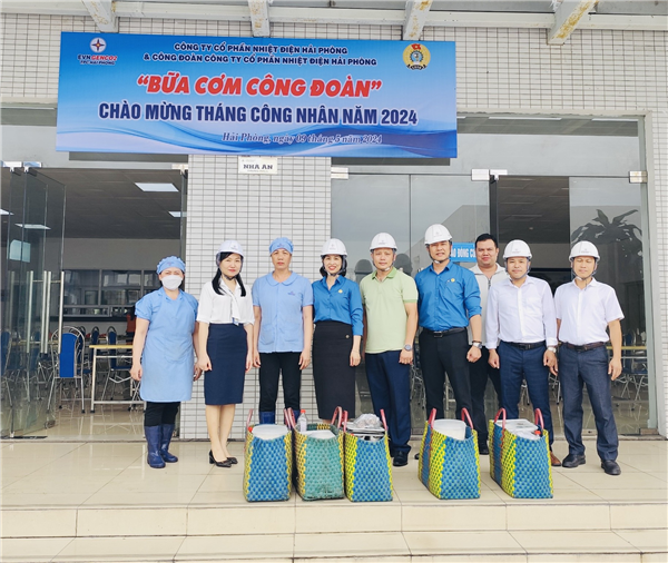 Không khí thân tình, gần gũi từ “Bữa cơm Công đoàn” Công ty Cổ phần Nhiệt điện Hải Phòng