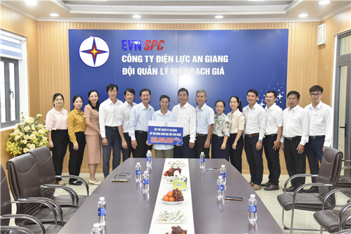 Lan tỏa nghĩa tình người lao động tại Công ty Điện lực An Giang