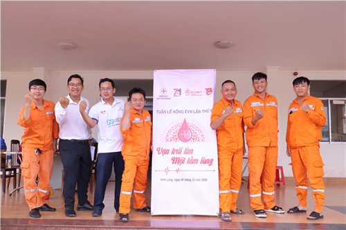 Không khí “Tuần lễ hồng lần thứ XI – 2025” tại Tổng công ty Điện lực miền Nam