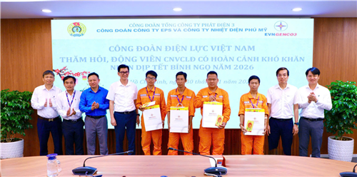 EPS: CHĂM LO NGƯỜI LAO ĐỘNG DỊP TẾT BÍNH NGỌ 2026