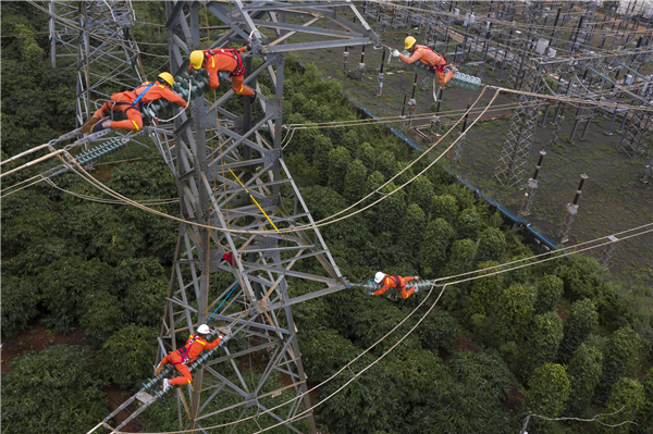 Vệ sinh sứ đường dây 500kV