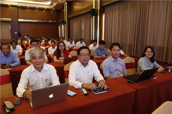 Cán bộ công đoàn và đại biểu ATVSV tại hội nghị