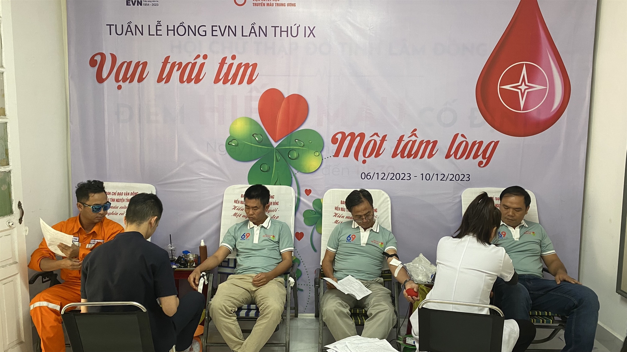 Kết thúc “Tuần lễ hồng lần thứ IX tại Tổng công ty Điện lực miền Nam” nhận về 1.360 đơn vị máu 3