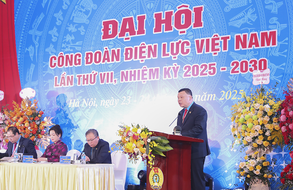 Đại hội Công đoàn Điện lực Việt Nam lần thứ VII: Dấu mốc định hình vai trò công đoàn trong giai đoạn phát triển mới của EVN 13