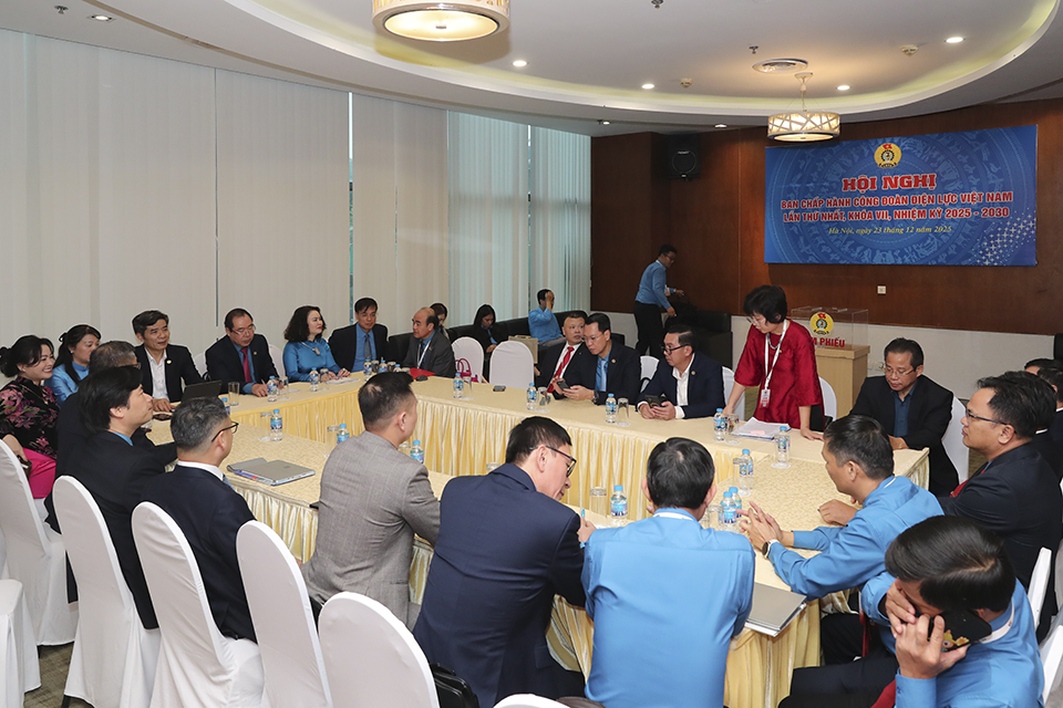 Đại hội Công đoàn Điện lực Việt Nam lần thứ VII: Dấu mốc định hình vai trò công đoàn trong giai đoạn phát triển mới của EVN 7