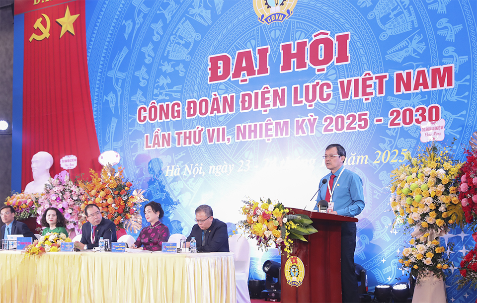 Ngày làm việc thứ hai Đại hội Công đoàn Điện lực Việt Nam: Dân chủ, trách nhiệm, thống nhất cao 6