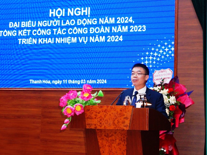 PC Thanh Hóa tổ chức Hội nghị Đại biểu Người lao động năm 2024 - Tổng kết công tác Công đoàn 2023, phương hướng nhiệm vụ năm 2024 1