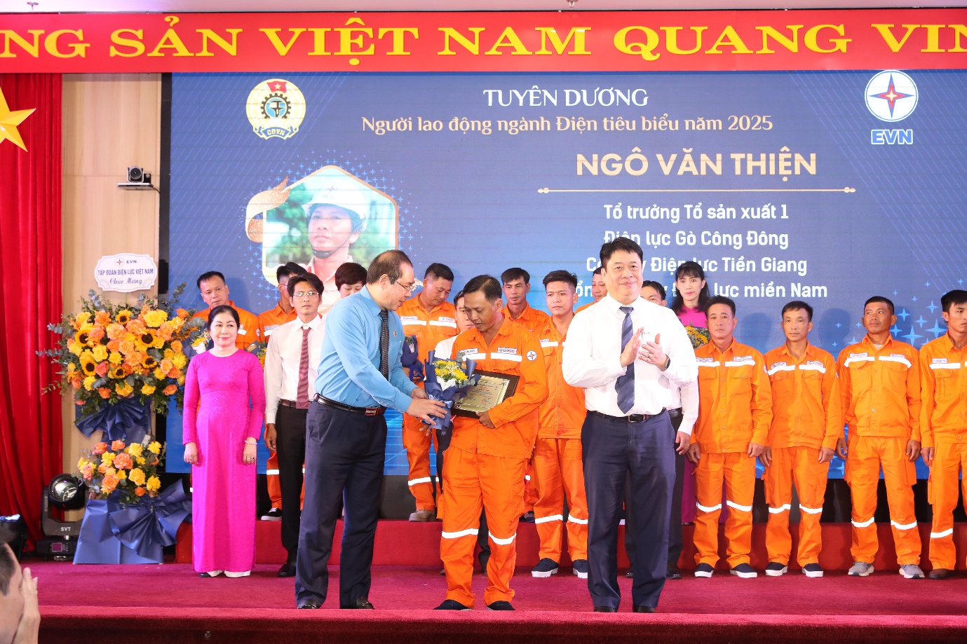 Anh công nhân ngành điện tiêu biểu của mảnh đất Gò Công
