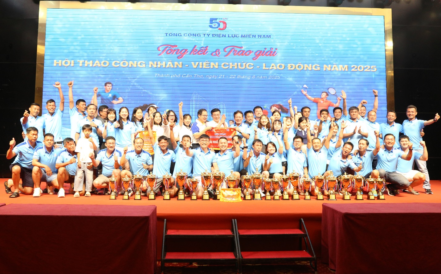 Hội thao công nhân viên chức lao động EVNSPC lần thứ XVII năm 2025 thành công tốt đẹp 10