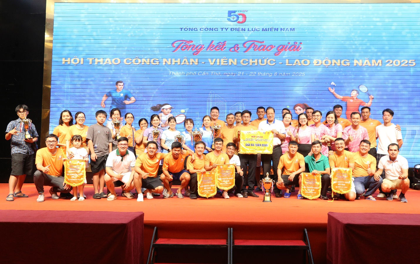 Hội thao công nhân viên chức lao động EVNSPC lần thứ XVII năm 2025 thành công tốt đẹp 8