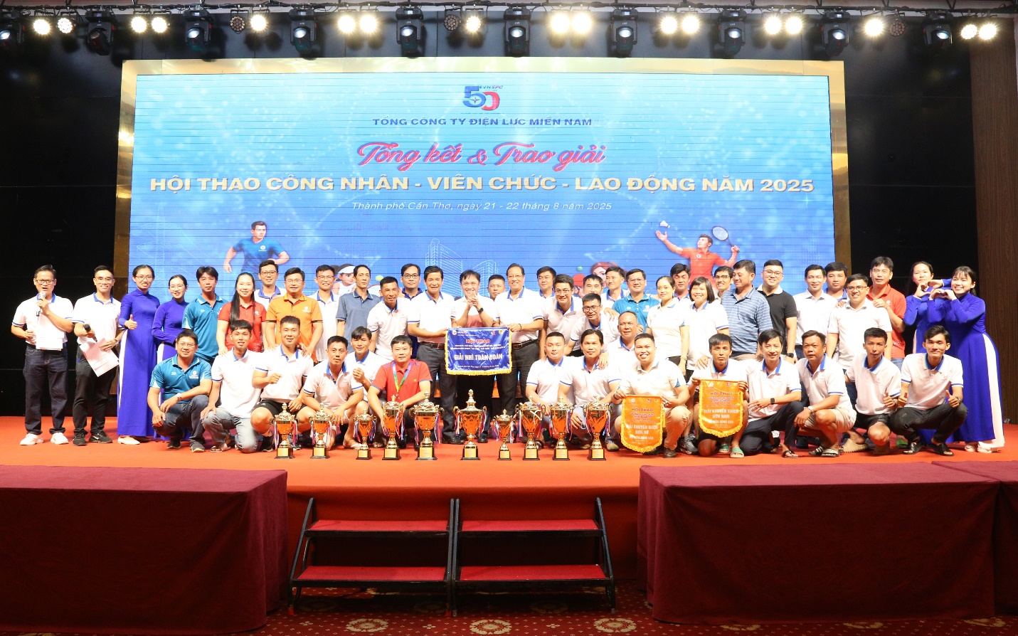 Hội thao công nhân viên chức lao động EVNSPC lần thứ XVII năm 2025 thành công tốt đẹp 9