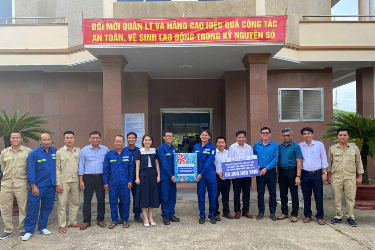 Công đoàn Tổng Công ty Phát điện 3 động viên, chăm sóc sức khoẻ NLĐ đảm bảo cung cấp điện thời tiết nắng nóng và nhân “Tháng Công nhân” năm 2026.  6