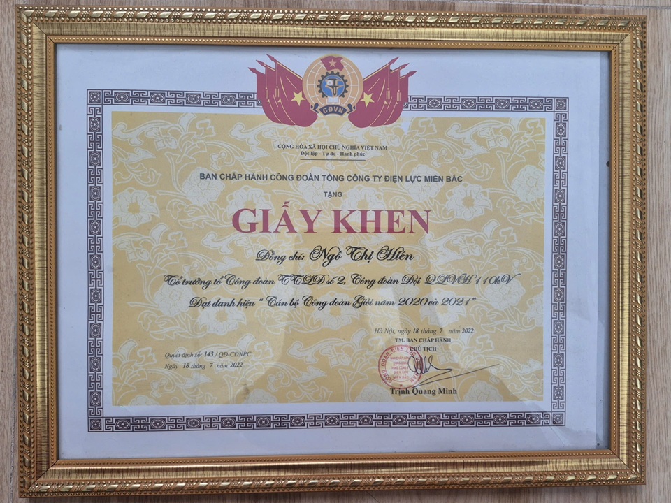 Nữ tổ trưởng công đoàn tận tâm và hành trình học hỏi không ngừng 2