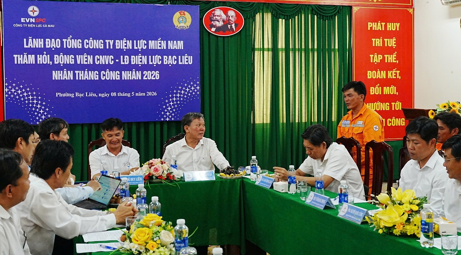 Tháng công nhân tại Công ty Điện lực Cà Mau 1