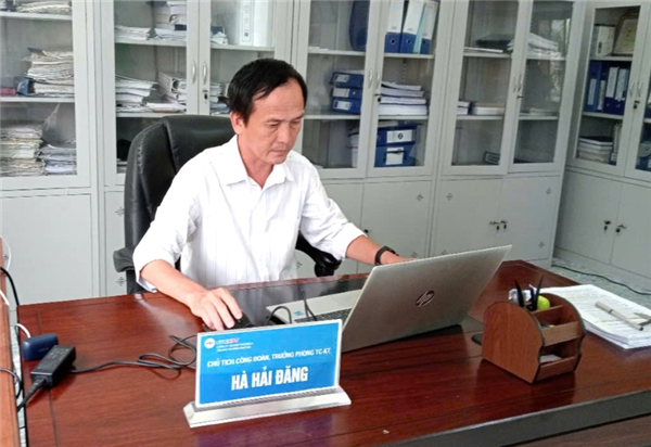 HÀ HẢI ĐĂNG – CÁN BỘ CÔNG ĐOÀN TẬN TẬM VỚI CÔNG VIỆC VÀ HOẠT ĐỘNG PHONG TRÀO 